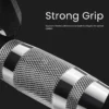 Rubber Hex Dumbbell Set with Rack for Home Strength Training