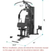 Multifunctional Home Gym Workout Station for Strength Training
