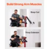 2-in-1 Preacher Curl and Triceps Extension Machine Bench