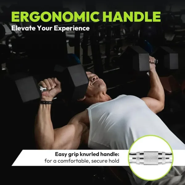 Rubber Hex Dumbbell Set with A-Frame Rack for Home Strength Training