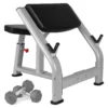 Seated Preacher Curl Weight Bench for Home Gym Strength Training